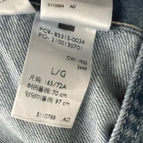 NWT Levi’s Vintage Denim Women’s Overalls - Picture 13 of 15